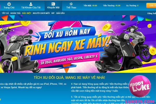 chương trình tích xu đổi quà